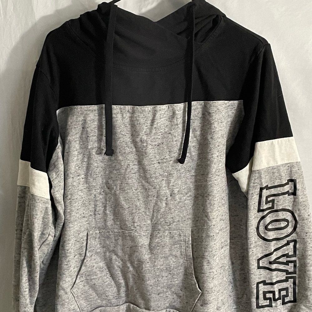 just be brand “love” hoodie